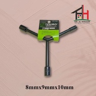 Tekiro Y Socket Wrench 8-9-10mm - Tekiro Y Socket Wrench 8mmx9mmx10mm