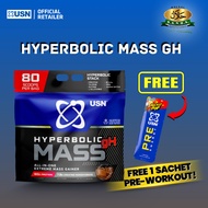 USN Hyperbolic Mass gH Extreme Weight Gainer Protein Powder 6kg