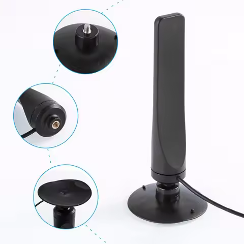 12dBi 1080P TV Antenna HD Receiver 50 Miles Digital HDTV Booster Indoor Aerial Indoor HDTV Signal Re