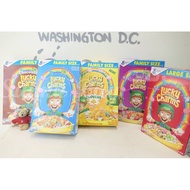 [Sunny Buy] Box Damaged American Lucky Charms Cereal Oatmeal Breakfast Marshmallow+Oatmeal Multi-Fla