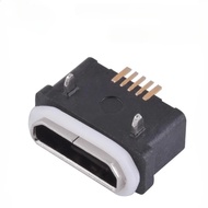10Pcs/1pc Micro USB 5pin Charging Connector Jack Socket Port 5P IP67 High Current DC Power Magnetic 