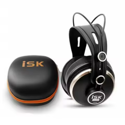 ISK HD9999 Professional HD Monitor Headphones for DJ, Audio, Mixing and Recording Studio Headset mon