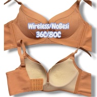 36C No Iron Premium Bra Span Soft Underwear Without Wire Soft