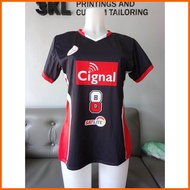← √ ♚ Up and Down Volleyball Jersey Stretchable Microtech Fabric Customizable