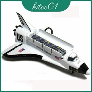 Space Shuttle Authentic Us Replica Diecast Model Toy With Pull Action Rocket Kids Ship For