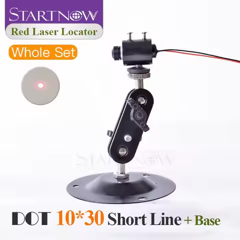 Set 10*30s 5V With Bracket Laser Dot Red Module Laser Locator Dot Beam Pointer For Laser Marking Mac