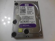 WD 紫標~3.5吋硬碟~2TB(2000GB)~型號WD20PURX-64P6ZY0  &lt;拆機良品&gt; &lt;181&gt;