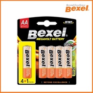 Bexel AA megavolt battery 4+1 pack