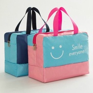 Medium-sized travel bag for short trips with dry and wet compartments, shoe compartment, gym and yog