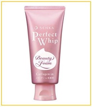 SHISEIDO 資生堂膠原蛋白專科洗顏洗面奶 SENKA PERFECT WHIP COLLAGEN FACE WASH 120G