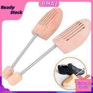 bmai Pssopp 2Pcs Wood Shoes Tree  Shoe Stretcher Spring Anti Deformation Expanding Shaper for Men Wo