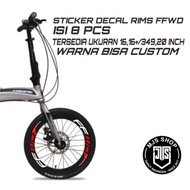 Sticker rims ffwd fast forward