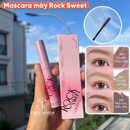 ROCK SWEET eyebrow Mascara is waterproof, long-lasting, super natural