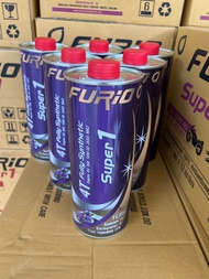 น้ำมันเครื่องรถจักรยานยนต์ มอเตอร์ไซส์ ฟูลิโอ furio สังเคราะห์ 100% furio super1 4T sae 10w-40 ขนาด 1 ลิตร