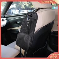 [Lovoski2] Car Seat Side Organizer Black Mesh Car Seat Storage Hanging Bag for Drink Sunglass Phone Holder Truck SUV Van