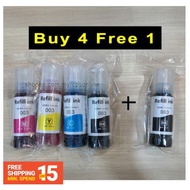 Epson 003 Compatible Refill ink for L3110/ L3150/ L5190/ L1110 ( C,M,Y,K+BK )