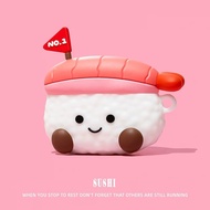 Sushi Cute Airpods Case Protection Airpods Pro 2 Case Airpods Gen3 Case Silicone Airpods Gen2 Case A