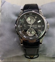 【尚典3C】SEIKO 精工三眼賽車錶 7T62-0FF0  自取省200  中古/二手/SEIKO/精工錶/男錶