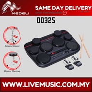 Medeli DD325 Portable Digital Drum w/Drumstick And Adapter ( DD 325 / DD-325 )