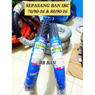 A pair of irc tires 70/90-16 and 80/90-16 motorcycle tires nouvo skywife outer tires Ring 16 irc tir