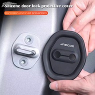 Jaecoo Car Door Lock Cover Protection Decoration Door Shock Pad Silicone Accessories for Jaecoo Cher