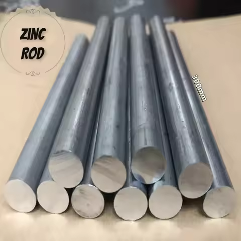 300mm 99.9% Purity Zinc Rod Solid Round Bar Dia 10/12/15/16/18/20-35mm Anode Electroplating Marine A