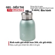 Bình Nước Giữ Nhiệt Cầm Tay Dung Tích 300ml Ly Giữ Nhiệt Chất Liệu Inox Chuẩn 304 Cao Cấp