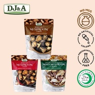 DJ&A HALAL Australia Shiitake Mushroom Crisps - Original 65g - Ready-to Eat Snacks