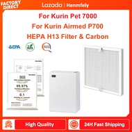 For Kurin Pet P700 / Airmed P700 Air Purifier True HEPA & Activated Carbon Replacement Filter