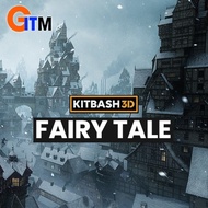 KITBASH3D | FAIRY TALE | 3D ASSETS | BLENDER | 3DS MAX | FBX | OBJ | HOUDINI | MAYA | UNITY | UNREAL