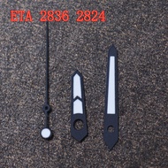 Tay phát sáng màu xanh lá cây phù hợp với đồng hồ chuyển động nh35 nh36 nh35a ATA 2834 2824 Miyota 8