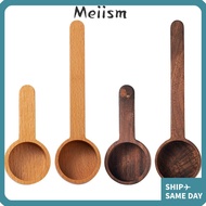 MEIISM Coffee Spoon Kitchen Accessories Coffee Bean Scoop Gram Scoop Wooden