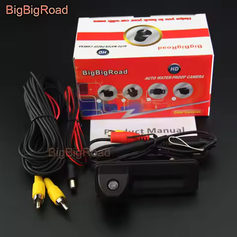 Auto Trunk Handle Reverse Camera For Skoda Octavia 1Z A5 2004~2013 Car Rear View Camera For Skoda Oc