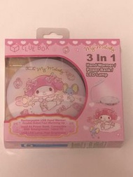 Melody三合一（暖手、充電器、LED燈），Little Twin Stars 充電式桌面吸塵器
