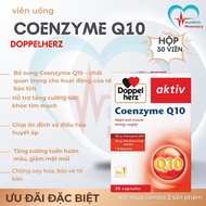 Doppelherz Coenzyme Q10 Pills, Supports Cardiovascular Health, Stabilizes Blood Pressure, Increases 