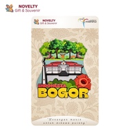 Puncak Bogor fridge magnet souvenirs from West Java, Indonesia