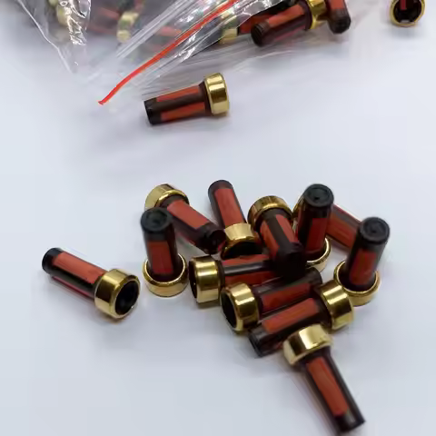 10Pcs Fuel Injector Micro Filter 13*6*3mm for Mazda Injection Repair Kits (AY-F105B)