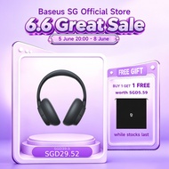 Baseus BH1 NC Lite Wireless Headphones Noise-Cancelling Headphones 80Hours Playtime