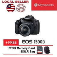 (Pre-Order) Canon EOS 1500D Camera With 18-55mm Lens + 32GB + Bag