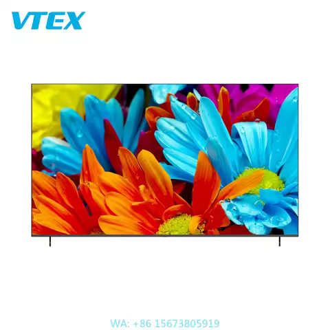Smart TV 55 65 75 85 Inch Wide Screen Smarttv Flat UHD TV Frameless Android LCD TV 4K LED Slim Telev
