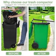 [ECM] Trash Bin Compactor Touchless Trash Can Compactor Portable Waste Recycling Hand Tool With Adju