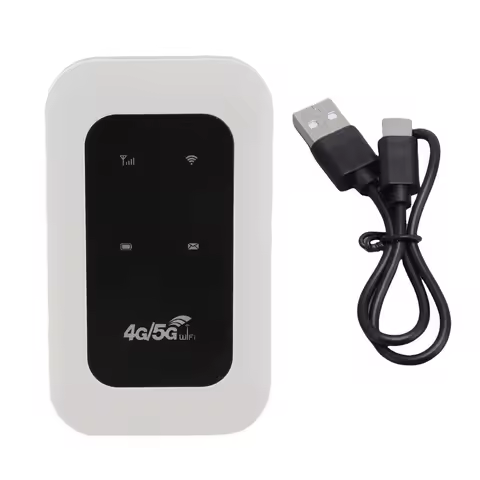 Portable 300Mbps 4G WiFi Hotspot Plug and Play Support 10 Devices Travel Mobile Hotspot with SIM Car
