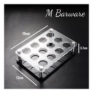 [MBarware]12Pcs 15ml Shot Glass/12Holes Shooter Rack/Shooter Tray