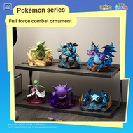 [Genuine] Pokemon Figurine Full Strength Battle Series Decoration Boy Gift Charizard Gengar