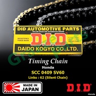D.I.D DID Oil Pump Chain SCC0409SV60 / 13441-PNA-004 Honda Accord SDA 2.0 CRV CR-V S9A K20A (62S)