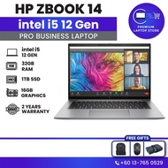 HP ZBook Series Workstation Laptops | 2 Years Warranty | Intel i7 I9 11th 12th Gen / Ultra 7 15th Ge