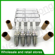 4Pcs 06K905601E 06K905601B Original Dual Platinum Spark Plug Candles For Golf R Passat Tuian SKODA 2