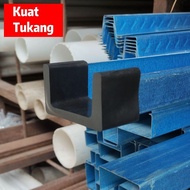 Tapak Getah C Channel Besi Bumbung / Rubber Base Cap