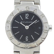 寶BVLGARI(BVLGARI) BB23SS 不鏽鋼石英模擬顯示黑色錶盤女士腕錶 [二手]