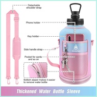 Vacuum Aqua 64oz Flask Bag Holder Tumbler Bag With Shoulder Strap&2 Pouch For 64oz Aquaflask Civago